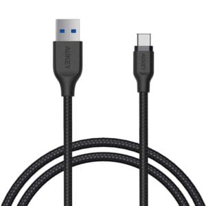 AUKEY CB-AC1 Braided Nylon USB 3.1 USB A To USB C Cable - 1.2mtrs