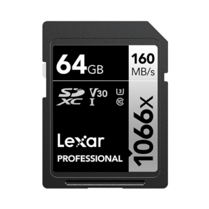 LEXAR 64GB 1066x SDXC UHS-I Cards