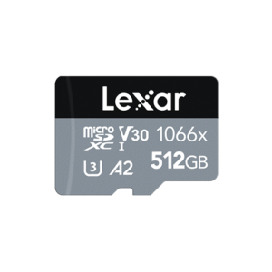 High Performance 1066x microSDHC?/microSDXC? UHS-I cards SILVER Series - LMS1066512G-BNANG