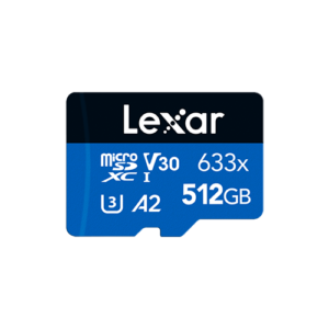 High-Performance 633x microSDHC/microSDXC UHS-I Cards - LSDMI512BB633A