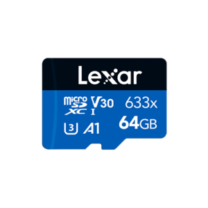 High-Performance 633x microSDHC/microSDXC UHS-I Cards - LSDMI64GBB633A