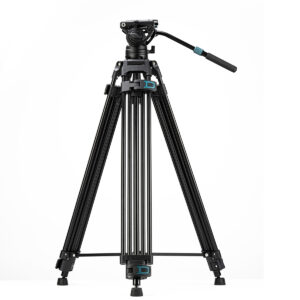 Fotopro Heavy-Duty Fluid Head Video Tripod