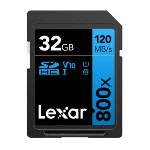 LEXAR 32GB PROF 800x SDHC