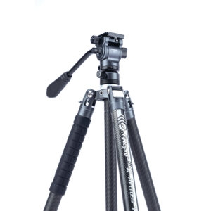 Fotopro X-Aircross 3 Video Carbon Fiber Tripod (Slate Gray)