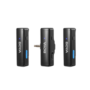 BOYALINK-A2 Wireless Microphone for iPhone-Android-Camera (2TX+1RX)
