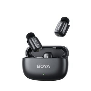 BOYA Mini Smallest 2.4Ghz Wireless Mic for Type-C Device(2TX+1RX)