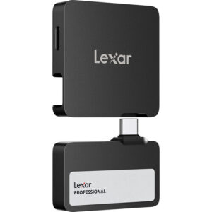 Lexar 1TB Professional Go USB 3.2 Gen 2 Portable SSD with Hub LSL400S001 T-RNBNG